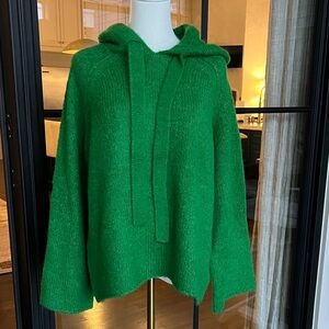 Pistola Green Hooded Women's Sweater new with tags